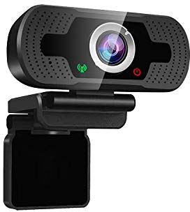 TELLUR Webcam Full HD Basic 1080p / 30fps Correction automatique dans des conditions de faible luminosité, microphone intégré, angle 85°, mise au point manuelle, câble 1,5m, USB, noir