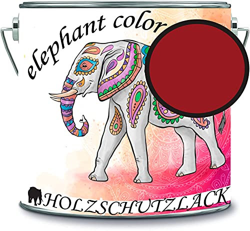 Barniz protector para madera, resistente a la intemperie y a largo plazo, protección contra la intemperie, color de protección para madera RAL 3002, color rojo chimenea