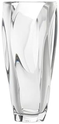 Mikasa Cassia Crystal Glass Vase, 12 Inch