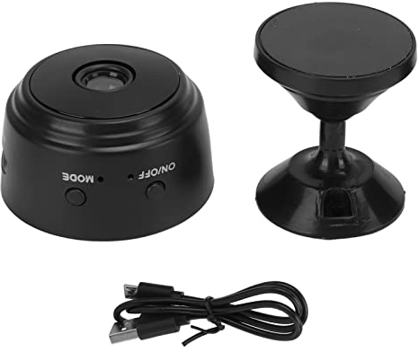 Telecamera di Sicurezza WiFi, 1980x1080P ABS Wireless Intelligent HD Night Vision Telecamera di Sorveglianza Remota IP per Telecamera di Sicurezza Domestica Interna