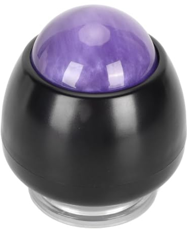 Palla da Massaggio, Palline da Lacrosse, Strumento per Automassaggio, Massaggiatore Trigger Point per Alleviare i Nodi Muscolari, Rilassamento Completo del Corpo con (PURPLE)