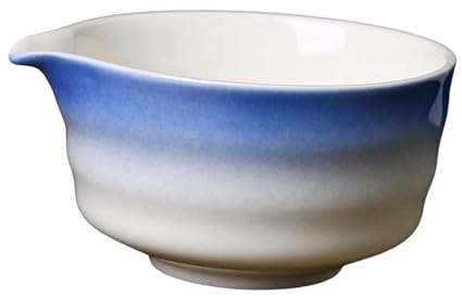YWJLQH Chawan Fabriqué à La Main pour La Préparation Du Matcha, Bol à Mélanger pour Tasse à Thé Japonaise, Bleu