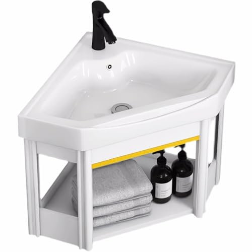 Mobiletto per lavabo angolare e lavandino Mobiletto per lavabo angolare da parete per bagno Mobiletto per lavabo in ceramica Mobiletto per lavabo angolare Mobiletto per lavabo angolare per bagno Mobil