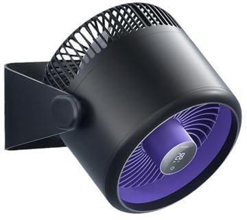 F Fityle Ventilatore da Tavolo Ventilatore da Tavolo Pratico 3 velocità Multifunzione Piccolo Ventilatore Personale Piccolo Ventilatore da Tavolo per casa, Nero