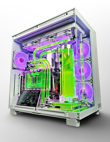 VIXIA High End Custom Watercooled Gaming PC - Intel Core i9 14900K - GeForce RTX 4090 DDR6X 24GB - RAM DDR5 RGB 64GB - PCIe4.0 M.2 NVME 2TB - All White - VXD-80W2