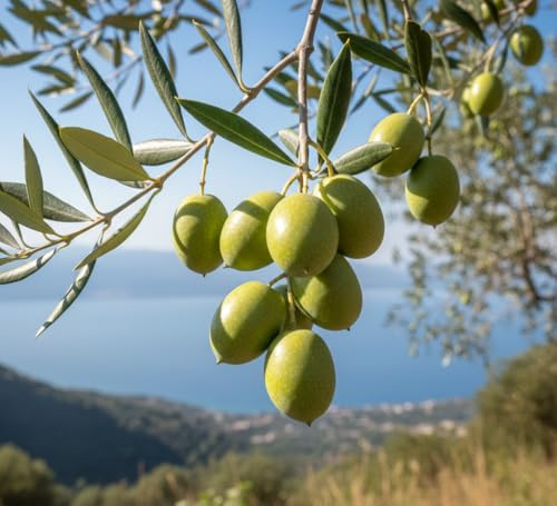 Pianta di ulivo, olea europea, pianta da olio o ornamentale, h130-150cm, età 2 anni (Nocellara Messinese)