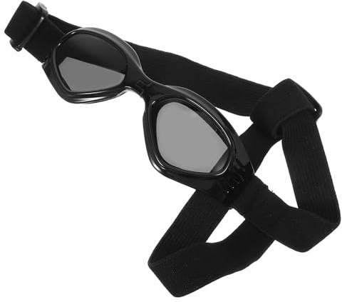 Artibetter Kleine Hunde Sonnenbrille aus Kunststoff mit UV Schutz Faltbar und Stylish für Kleine Rassen Schutzbrillen im Sommer Beim Outdoor und Travel Einsatz