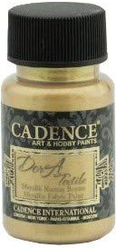 PINTURA METALIZADA PARA TELA DORA TEXTIL ORO 50ML (1136, ALTIN R.GOLD)