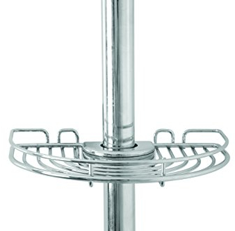 Croydex vergoldet Rost kostenlos Baustahl einfach fit Duschstange Seifenkorb, chrom