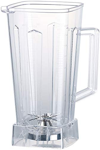 Rosenstein & Söhne Zubehör zu Stand-Mixer: Ersatz-Mixbecher für Profi-Standmixer BR-1500, 2 Liter (Hochleistungs-Mixer, Gastronomie, Retro)
