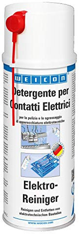 WEICON Detergente per Contatti Elettrici 400 ml per utilizzo industriale e domestico