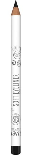lavera Soft Eyeliner - Black 01 - Crayons à paupières -Cosmétiques naturels - végan - sans silicones - L'huile jojoba bio & Huile de tournesol bio - 1,14g