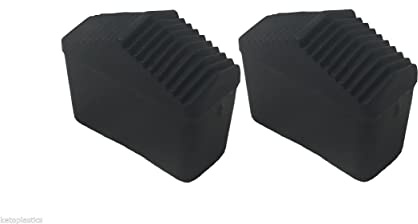 KetoPlastics Pack of 4-40 Millimetre x 20 Millimetre Ladder Feet, Step Ladder Feet