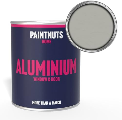 Paintnuts Aluminium Window & Door Paint - RAL-7038 - AGATE GREY Gloss 500ml Tin