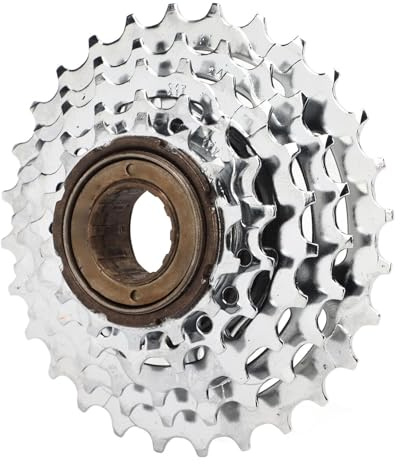 HERCHR Ruota Libera, 5 velocità 14-28T Volano Bici Mozzo Posteriore Ruota Libera Adattatore per Bicicletta in Acciaio Ad Alta Resistenza Parti di Ricambio per Bici da Strada di Montagna