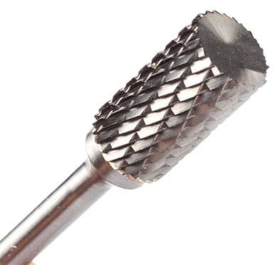 FUYUMIC Style A Tungsten Steel Rotary File Carving Grinder Abrasive Tools Carbide Alloy Burr Bits For Metal 3-16mm(Rasp AXE 6x10mm)
