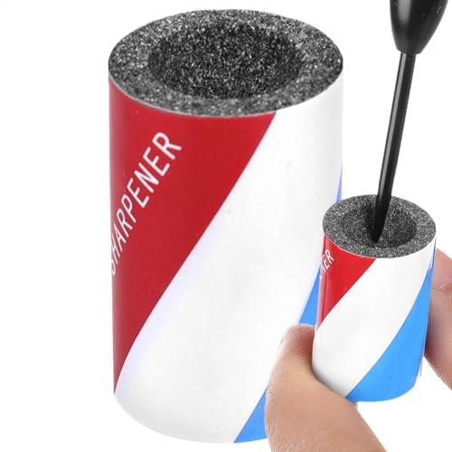 Dart Sharpening Sand Stone - Small Sharpener Dart Grinding Stone - Portable Dart Grinder Darting Accessories for Accurate Dart Throwing for Father, Hus