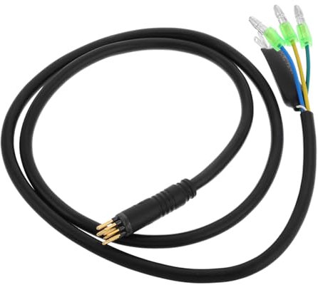 Gatuida Motor Extension Cord for Electric Bikes Bike Connector Cable Easy Installation Suitable for Brushless Motors