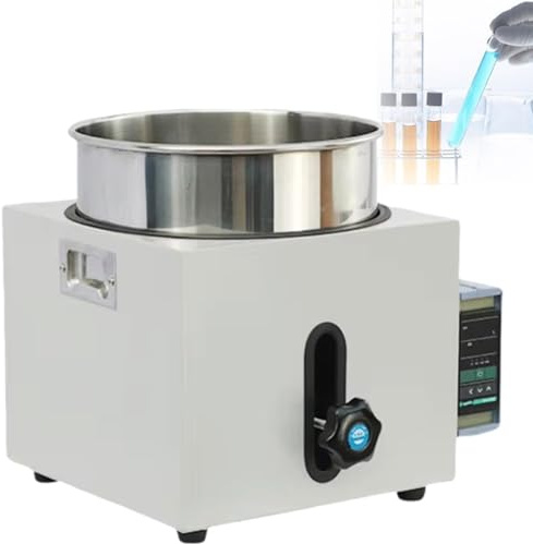Bain D'huile Et D'eau De Laboratoire,Appareil De Chauffage Numérique De Levage Avec Affichage,Contrôle Intelligent Température/Précision ± 1 °c,Pour Recherche Scientifique et L'enseignement,5L