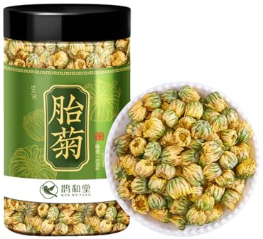 BaiLiSnacky Tè al crisantemo Fiori Secchi Naturali 150g Germogli Di Crisantemo GialloSenza Caffeina Alimento Verde Sano Prima Qualità