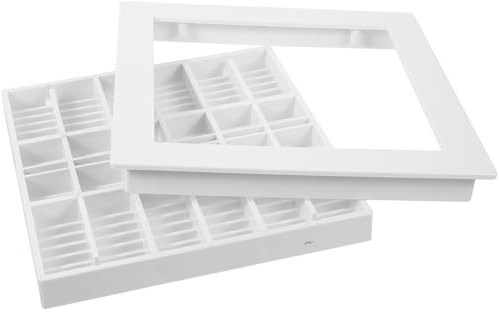 POPETPOP Cubierta de Desagüe para Piscina Cuadrada 9.84X9.84 Pulgadas Pieza Principal de Drenaje para Circulación y Mantenimiento de Agua en Piscinas