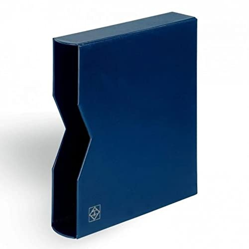 Leuchtturm Schutzkassette für RingbinderOPTIMA, im Classic Design, blau