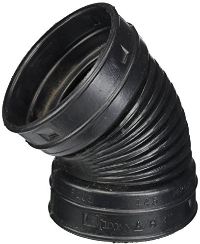 Mutual Industries 42-45-4 Single Wall 45 Degree Elbow, 4