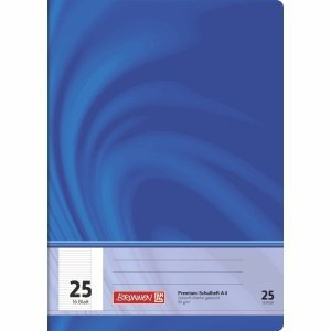 Brunnen 25 x Schulheft Young Vivendi A4 Lineatur 25 90 g/qm 16 Blatt