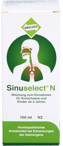 Sinuselect N Mischung bei Erkrankungen der Atemorgane, 100 ml Lösung