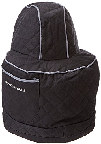 KitchenAid KSMCT1OB KSMCTIOB Fitted Stand Mixer Cover - Onyx Black