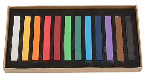 Hztyyier Ölpastellkreide Grasse Pastellkreide Set Quadratische Künstler Kreidepastel trocken Schule Supplies