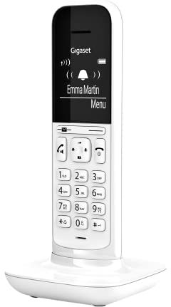 Gigaset CL390 Telefono cordless di design senza segreteria telefonica (telefono DECT con funzione vivavoce, ampio display grafico), Satellite grigio