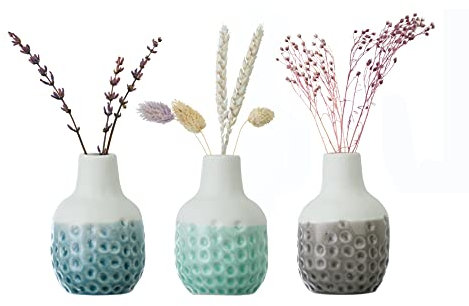 Burgon & Ball Dotty Mini Vases - Set of 3