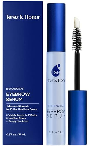 Eyebrow Growth Serum - Natural Eyebrow Serum and Enhancer for Thicker Brows and Grow Bows Faster, Longer, Fuller - 5mL