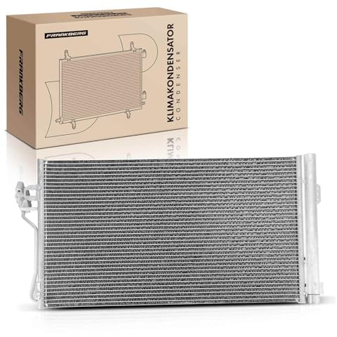 Frankberg Kondensator Klimaanlage mit Trockner Kompatibel mit Viano W639 2.1L-3.7L 2007-2013 Vito/Mixto Kasten W639 2.1L-3.7L 2004-2014 Replace# 6398350270