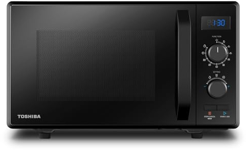 Micro-ondes grill pose libre - TOSHIBA - MW2-AG23P(BK) - Noir - 23L - 900W - Grill 1050W - Digital