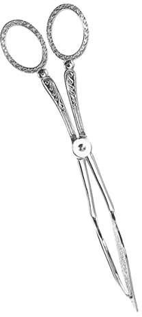 IMIKEYA Salat Zange Grillwerkzeuge Vintage Backzange Kochzange Metall Zangen Küchenhelfer Lebensmittel Zangen Grill Servieren Scherenzange Zange Küchenwerkzeug Jahrgang