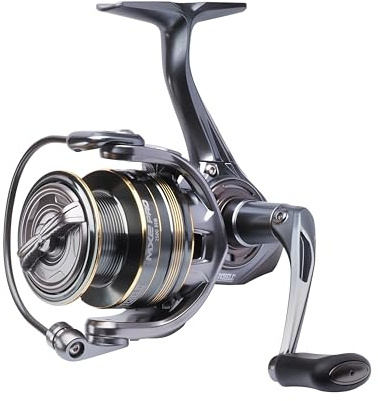 Mitchell Moulinet MX2 Pro, pour la pêche en Eau Douce du brochet, de la Perche et du Sandre, Bobine en Aluminium, Robuste et ambidextre, Taille de Moulinet 1000, Rapport de Vitesse 5.2:1