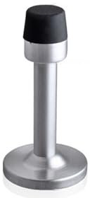 ERQIAO Anti-Collision Stainless Steel Door Top Bathroom Rubber Door Stopper Glass Anti-Collision Door Suction(S -75mm)