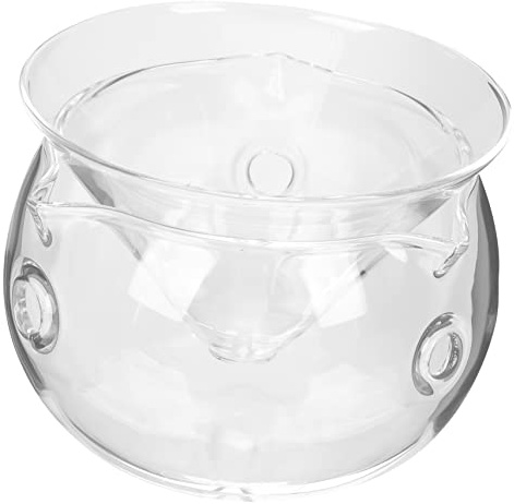 HOLIDYOYO Glass Cocktail Bowl Set with Ice Chamber Novelty Salad Dessert Bowls for Home Salad Bar and Bar Serving Household Kitchen Supply
