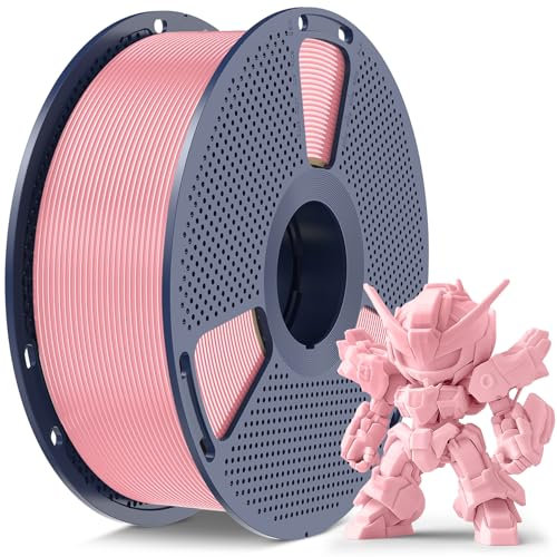 SUNLU High Speed PLA Meta Filament, Robusteres 3D Druckfilament, 1kg PLA 3D Druckerfilament 1,75mm, Kompatibel mit 3D FDM Druckern, 1kg Spule, meta pla Sakura Pink