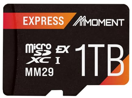MMOMENT 1TB Micro SD Express Card for Nintendo Switch 2, Micro SD Card, EX600, PCIe gen3x1, Up to 880MB/s Read and 650MB/s Write Speed, Gaming Memory Card (MM29)
