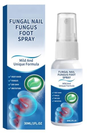 spray antifongique chaussures élimine les odeurs de pieds | Antibactérien, doux et non irritant, format mini et portable.Convient pour les soins quotidiens des pieds