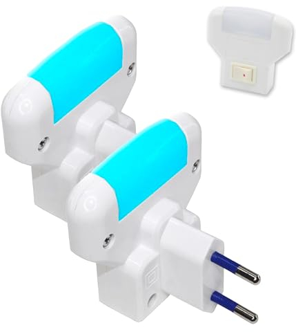 2 Pezzi - Luce Notturna a LED