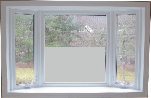 Indigos UG - Fensterfolie blickdicht Universal Meterware silber fein 100 cm - Milchglasfolie selbstklebend Fenster Sichtschutz - Bad, Küche, Klebefolie, Scheibe - Sichtschutzfolie - Glasdekorfolie