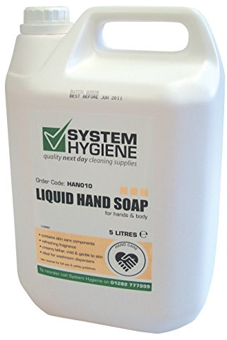 System Hygiene Liquid Hand Soap and Body Wash 5Ltr