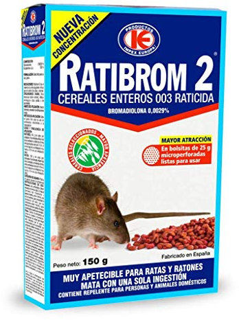 Ratibrom Cereales 150 grs - Rojo