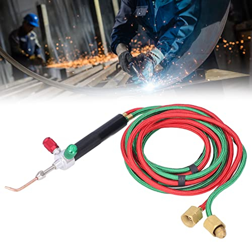 Schweißbrenner-Werkzeug-Flammenpistole mit 5 Spitzen, Lötbrenner-Set Für Schmuck, Mini-Gasbrenner-Set, Langlebiges Hochtemperatur-Schweißgasbrenner-Löten Für Die Schmuckreparatur