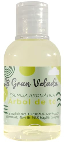 Esencia Aromática Árbol de Té Concentrada | Fragancia Balsámica y Refrescante | Ideal para Perfumes, Cosméticos y más | Uso Profesional | 250 ml