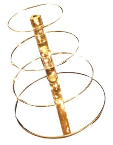 BIUDECO Supporto Per Torta Illuminato in Acrilico Porta Cupcake A 4 Strati Elegante Decorazione Per Matrimoni Feste Di Compleanno